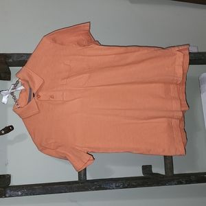 Boys Crazy 8 Orange Polo Size Lg